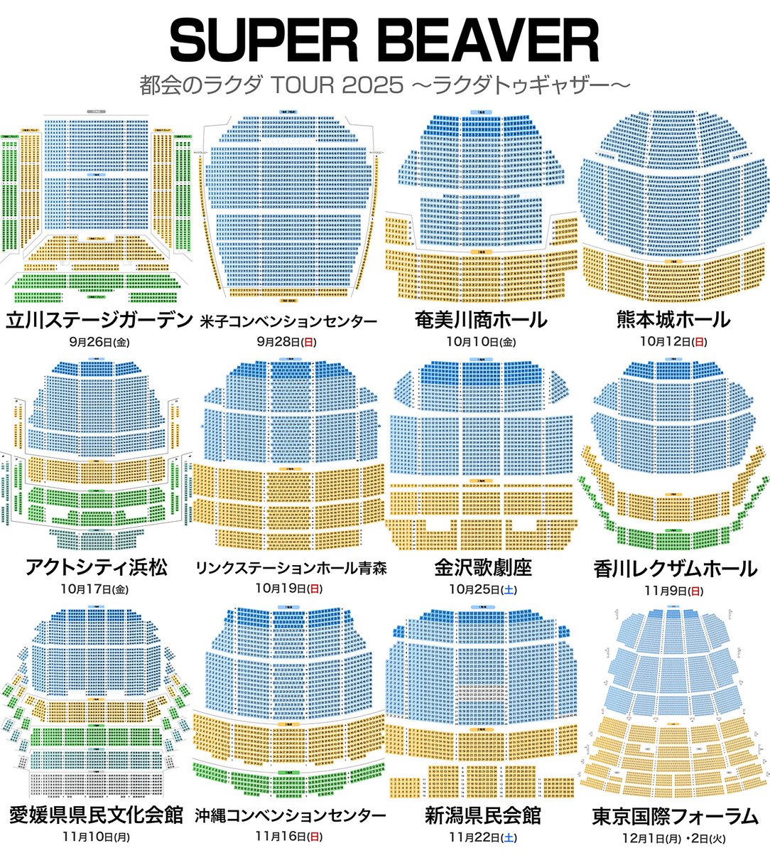 SUPER BEAVER 20th Anniversary 都会のラクダ TOUR 2025 〜ラクダ