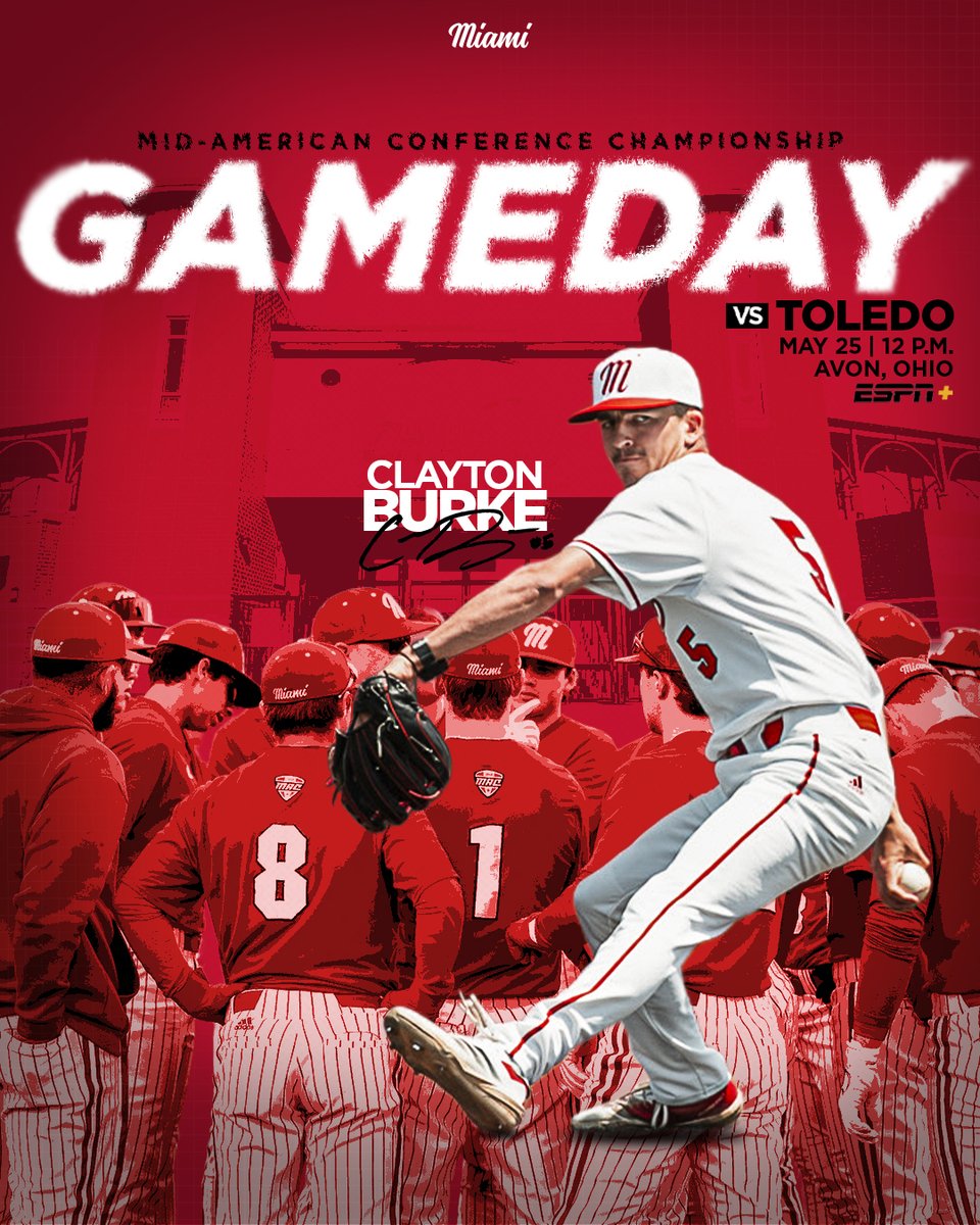 Championship Sunday 🏆
🔗: linktr.ee/miamibaseball
#RiseUpRedHawks | #LoveAndHonor