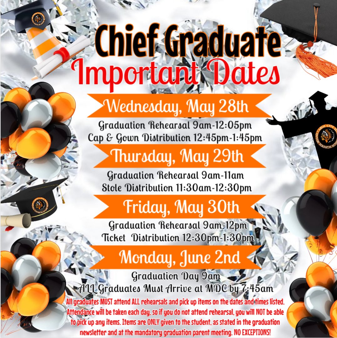 Miami Carol City Sr (@carolcitysr1) on Twitter photo See you on Tuesday morning in full uniform with your student ID displayed around your neck. Please arrive at school before 7:20 a.m. Being early means being on time. ⏰🧡 #ValuesMatterAtMCC #Integrity #WeBelieveWeCanWeWill #YourBestChoiceMDCPS <a href="/MDCPSNorth/">M-DCPS North Region</a> <a href="/ActivitiesMDCPS/">Division_of_Activities_MDCPS</a> See you on Tuesday morning in full uniform with your student ID displayed around your neck. Please arrive at school before 7:20 a.m. Being early means being on time. ⏰🧡 #ValuesMatterAtMCC #Integrity #WeBelieveWeCanWeWill #YourBestChoiceMDCPS <a href="/MDCPSNorth/">M-DCPS North Region</a> <a href="/ActivitiesMDCPS/">Division_of_Activities_MDCPS</a>