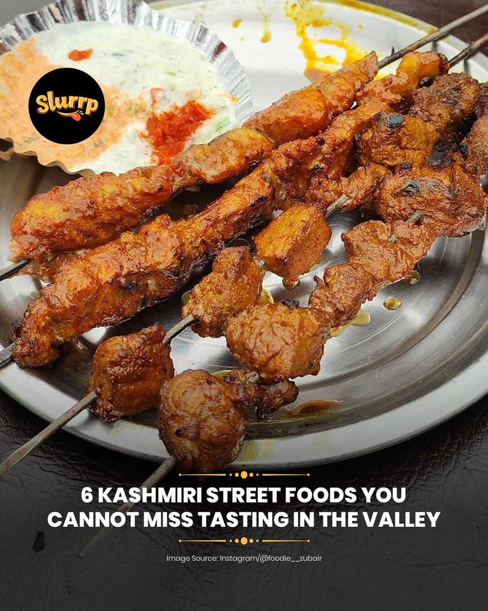 It’s time to explore Kashmiri food beyond the wazwan. Savour the flavoursome street food of Kashmir – a celebration of local ingredients and the valley’s hospitality. Link in Bio. . . .… dlvr.it/TKzD5C #Slurrpcommunity #Cookwithslurrp #kashmirifood #kashmiristreetfood
