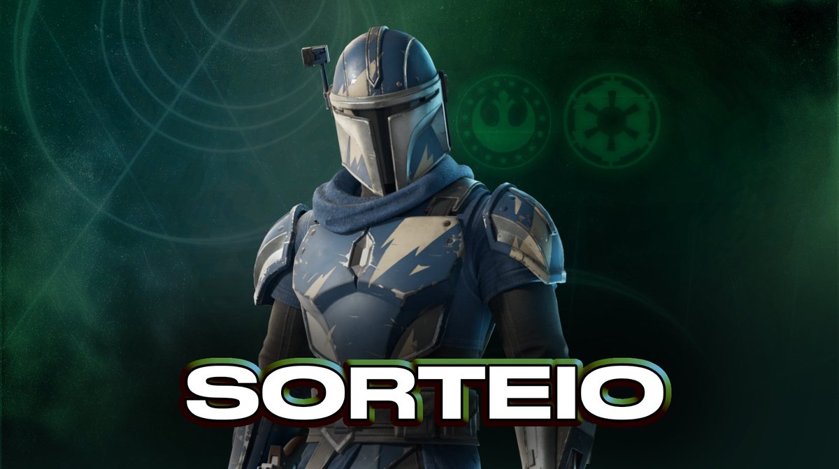 PedroEliasFN's tweet photo. ✨️ Sorteio Mandaloriano ✨️

🎁 1x Skin Combatente Mandaloriano

🚨Regras:
- Seguir: @PedroEliasFN
- Republicar e Curtir
- Marcar dois amigos

📆 Resultado: 27/05 https://t.co/NlytccGYh0