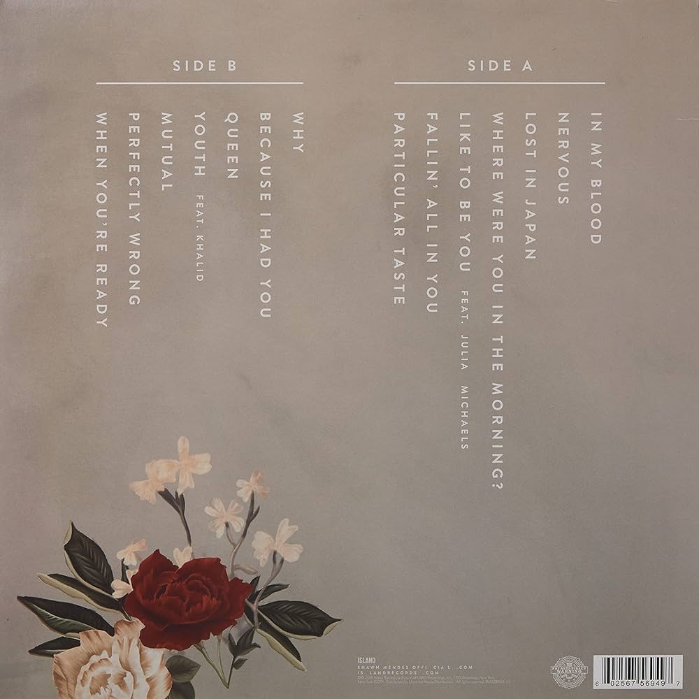 Há 7 anos, Shawn Mendes lançava "Shawn Mendes", seu terceiro álbum de estúdio.

Com os hinos "In My Blood" e "Lost In Japan", o projeto estreou no topo da Billboard 200 e foi eleito o 4° melhor álbum de 2018 pela TIME.