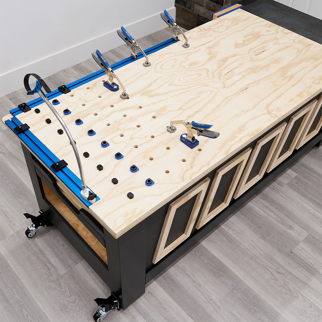 Diycreators's tweet photo. It’s been a minute. I just finished building my latest setup, which is loaded with features. Check out the new video!  https://t.co/aUeGpqlIat

#WorkbenchGoals #DIY #DIYCREATORS https://t.co/2WrdNl3IOS