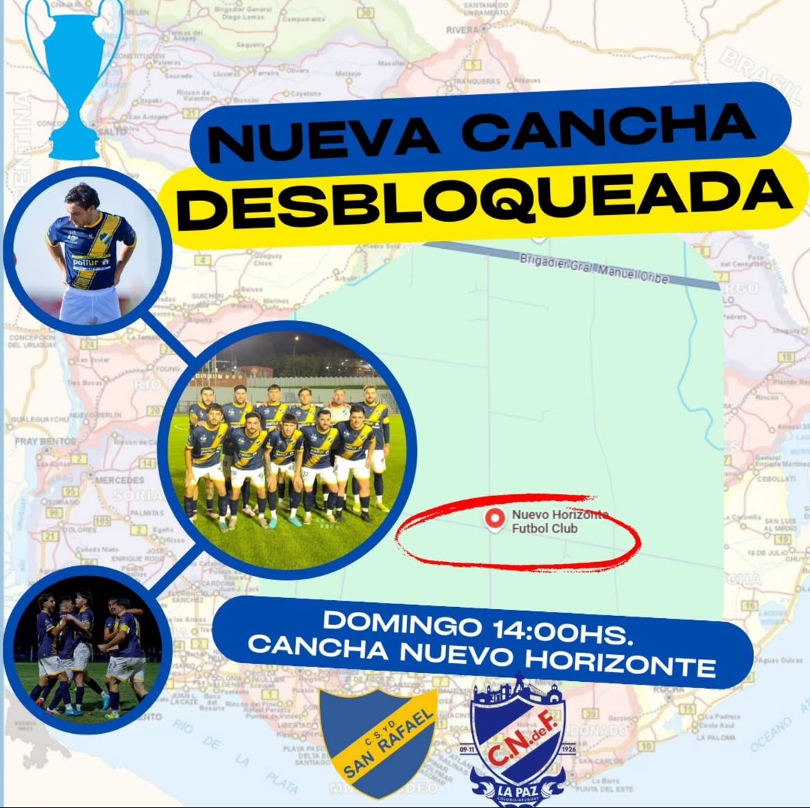 DOMINGO DE COPA 🏆

Continúa el recorrido de los pibes por copa ofi. 

Todos Juntos 🙌🏻💙💛