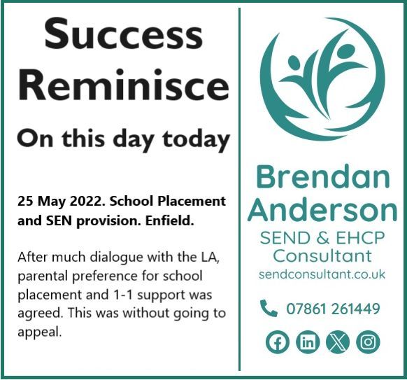 SEND & EHCP Consultant. Brendan Anderson (@sendconsultant) on Twitter photo Need help with the #SEND & #EHCP process?
💻sendconsultant.co.uk
📧 brendan.anderson@sendconsultant.co.uk
🖐Free community support: buff.ly/3ysR0LS
#senmum #sendadvocate #senparent Need help with the #SEND & #EHCP process?
💻sendconsultant.co.uk
📧 brendan.anderson@sendconsultant.co.uk
🖐Free community support: buff.ly/3ysR0LS
#senmum #sendadvocate #senparent