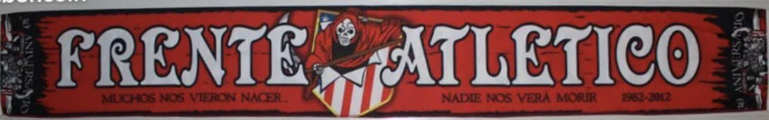 RetroAtleti's tweet image. Y un recuerdo especial a todos aquellos que suspiran de imaginarse nuestro final...

NOS VAIS A COMER LA POLLA. 

Muchos nos vieron nacer, NADIE nos verá morir. 

Frente Atlético Ultras, todo por y para el Atlético de Madrid, siempre.