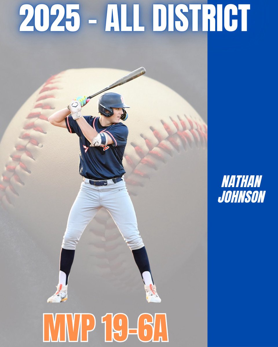 MVP!! Congratulations to <a href="/NateJ107/">Nathan Johnson</a> for being named the 19-6A district MVP!