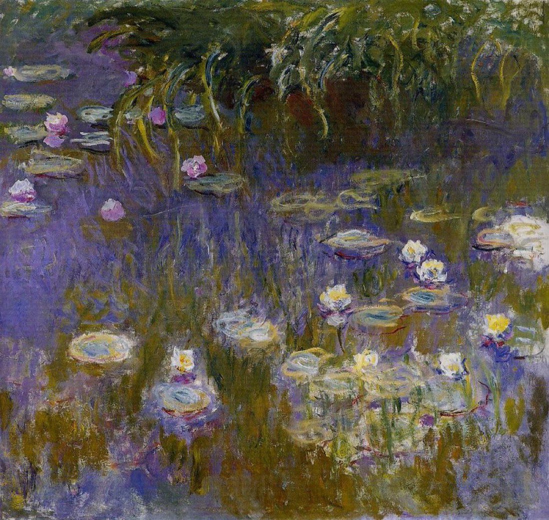 allontanarsio's tweet photo. Nymphéas par Claude Monet https://t.co/j9B8uNatL1