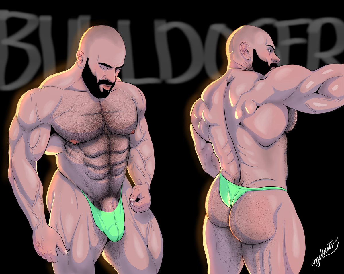 "BULLDOZER" <a href="/badrozicifbbpro/">Stephan Badrozic "Bulldozer"</a> #bulldozer #musclepecs #hairygayguy #hairy #GymLife #art #fanart #thong #Baragay #baraart <a href="/muscletitsuck/">Nip & Suck 🍼</a>