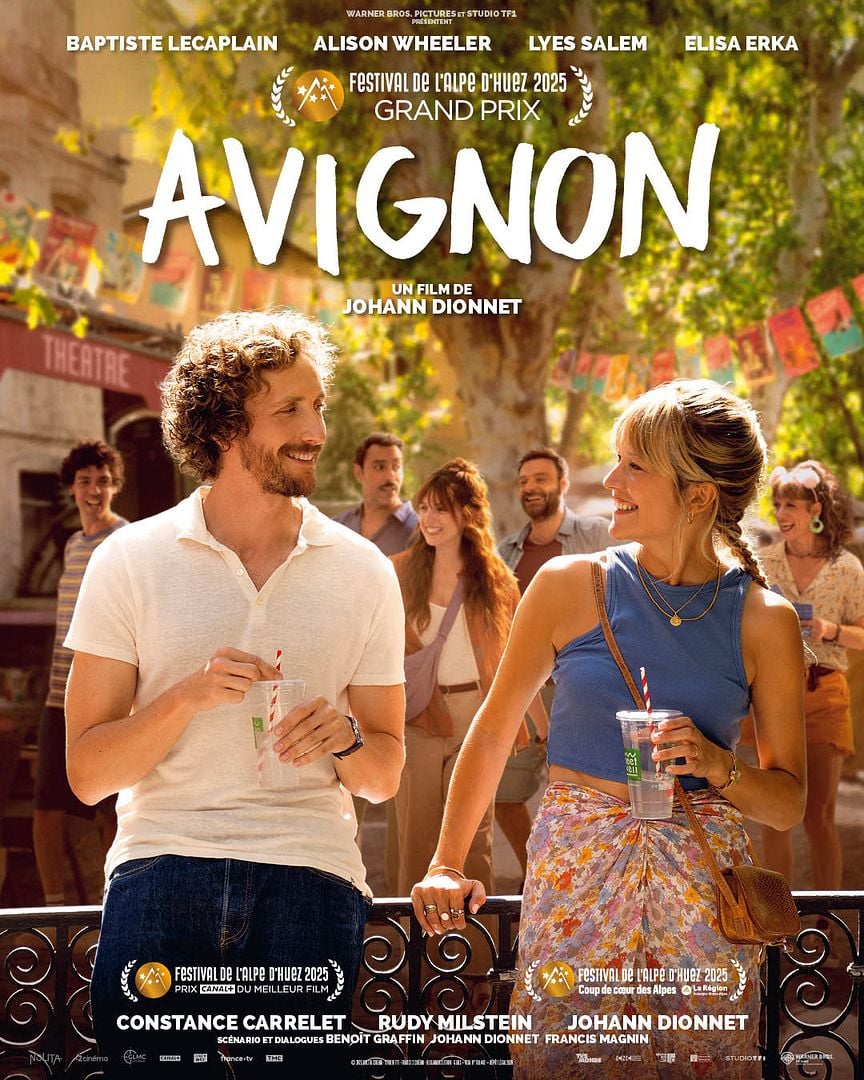 damien_leblanc's tweet photo. Le Festival de Cannes étant terminé, il est temps de se projeter vers Avignon. La comédie romantique de Johann Dionnet, avec Baptiste Lecaplain, Elisa Erka, Alison Wheeler et Lyes Salem, est un bijou de drôlerie et d'émotion. Elle sort le 18 juin au cinéma et mérite un triomphe. https://t.co/PvF5bUQARv