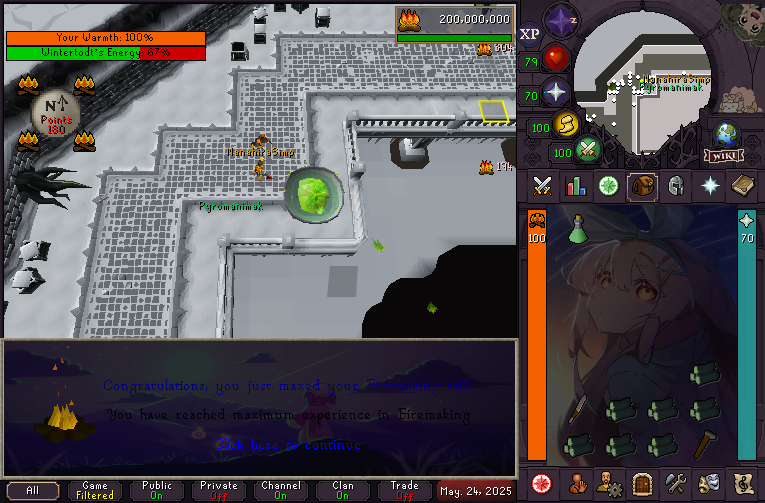 Pyromanimak's tweet image. There, Nooooow it's art. 200m fm on the hardcore