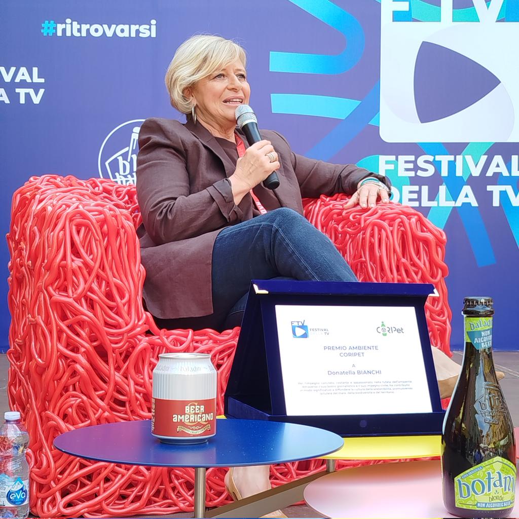 Donatella Bianchi al #FestivaldellaTv: "Siamo stati i primi, nel 1994, a dedicare un'intera trasmissione al mare. Il Mediterraneo è piccolo, ma ha una ricchezza straordinaria. È il mare dei Fenici, dei Romani. È un mare che ha sempre visto l'Italia al centro"