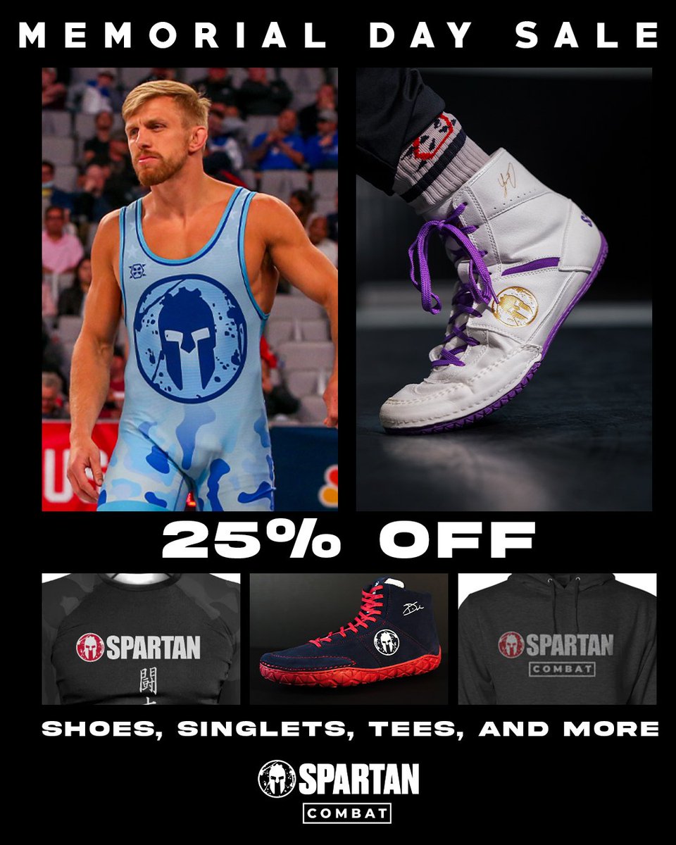 Memorial Day Sale is Live
spartancombat.com/collections/on…