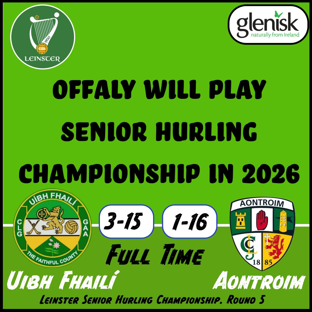 Full-time in <a href="/Glenisk/">Glenisk</a> O'Connor Park