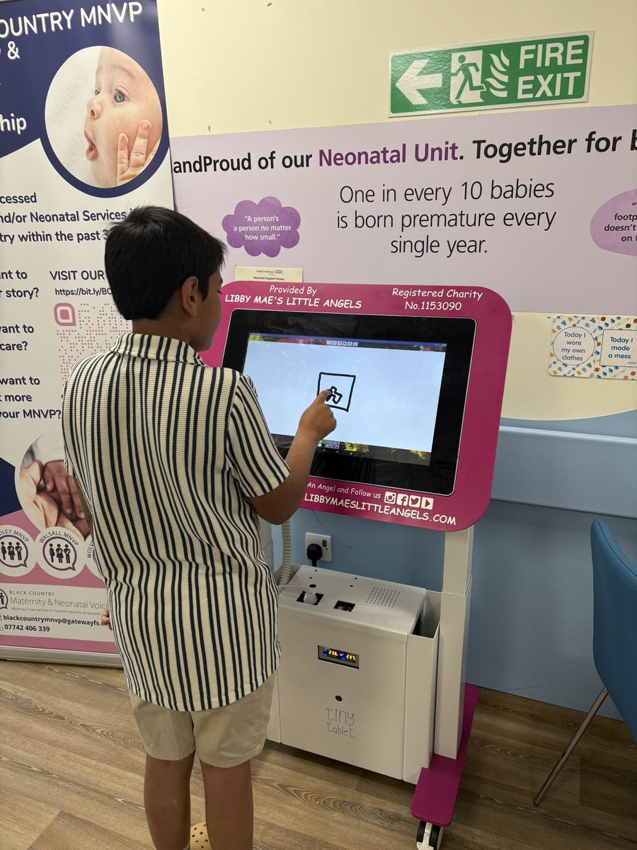 LibbyMaesAngels's tweet image. Today we have delivered a Tiny Table games table to Walsall Manor Hospital Neonatal Unit to keep siblings entertained when they’re visiting. It’s already a huge hit 💕