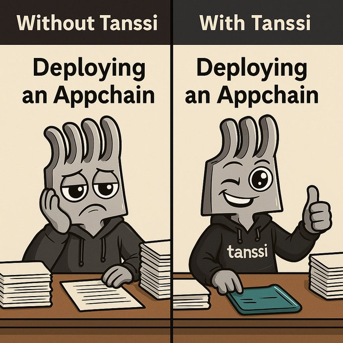 onicahnsan31's tweet image. Before Tanssi vs After Tanssi — Meme Battle
@TanssiNetwork
#ChainSimplified #ModularMovement