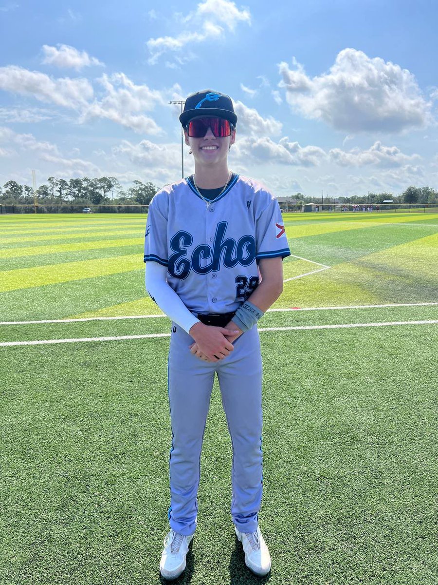 Prospect Wire | Player Spotlights (@pw_players) on Twitter photo Hunter Harris
Echo Team
Went 1-for-2 with a double and 3 RBIs to lead his team to a 5-4 win.
<a href="/ProspectWire/">Prospect Wire</a>
#PWPoG
#PWBaseball🇺🇸 Hunter Harris
Echo Team
Went 1-for-2 with a double and 3 RBIs to lead his team to a 5-4 win.
<a href="/ProspectWire/">Prospect Wire</a>
#PWPoG
#PWBaseball🇺🇸