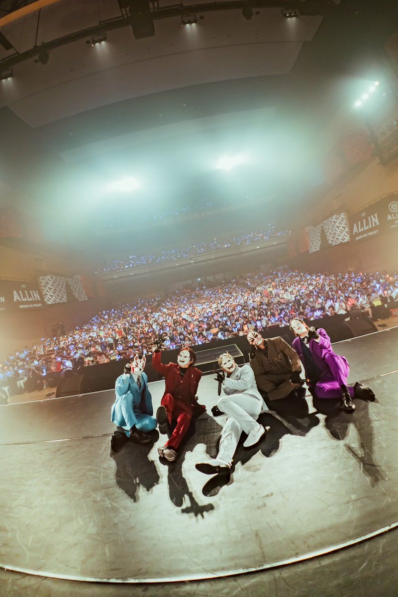 LINE CUBE SHIBUYAでの2日間、共犯者のみんな本当にありがとう🔥 特別