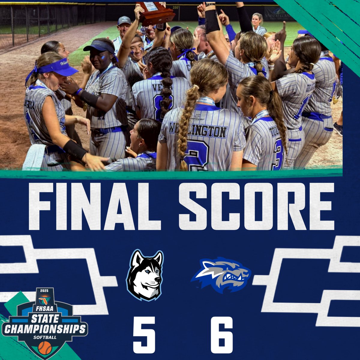 FHSAA (@fhsaa) on Twitter photo 🥎🏆🥇Congratulations to the 2025 #FHSAA 7A Softball State Champions! The Wellington Wolverines! <a href="/Welly_Softball/">Welly_Softball</a> <a href="/WHSFLAthletics/">Wellington High School Athletics</a> #Class7A 🥎🏆🥇Congratulations to the 2025 #FHSAA 7A Softball State Champions! The Wellington Wolverines! <a href="/Welly_Softball/">Welly_Softball</a> <a href="/WHSFLAthletics/">Wellington High School Athletics</a> #Class7A
