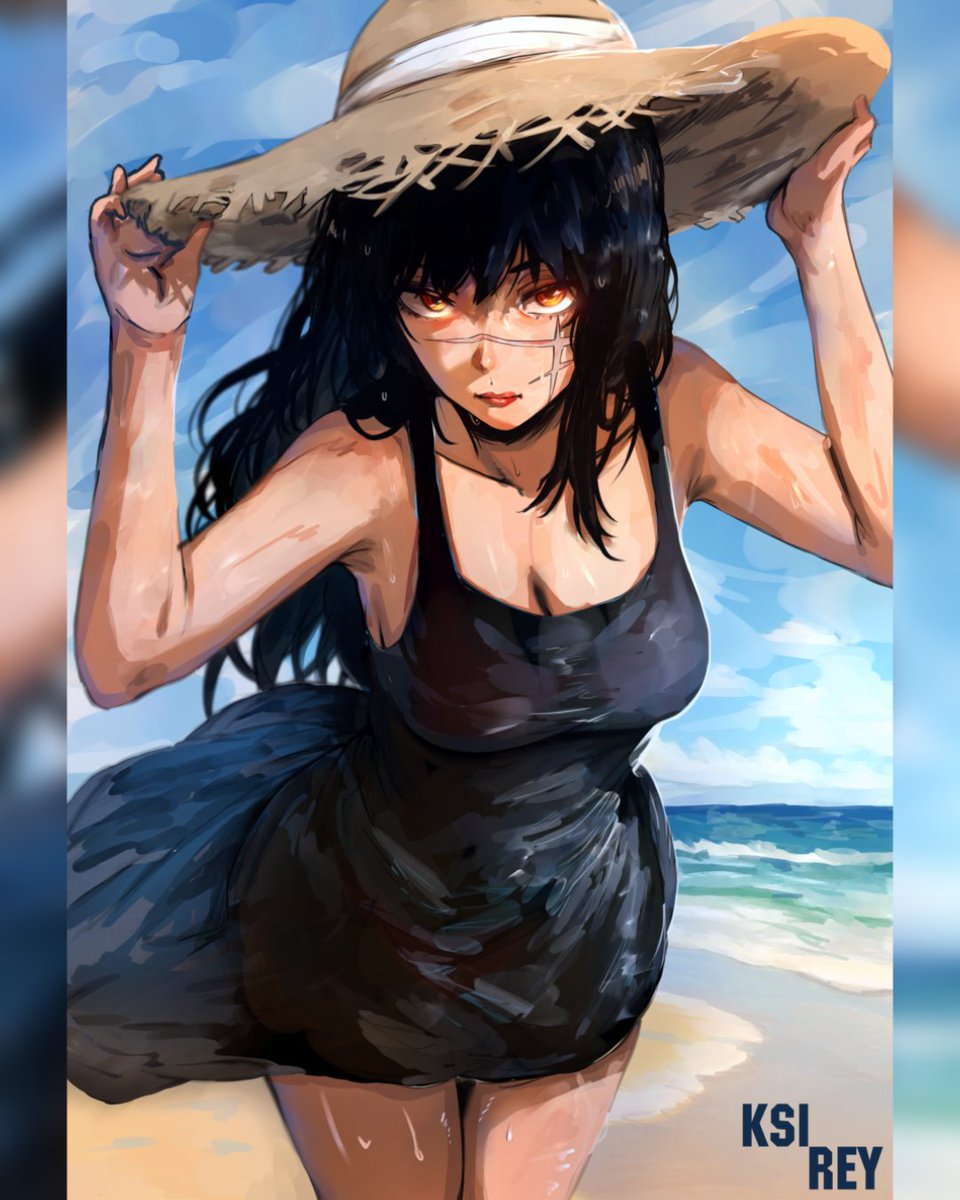 KsireyArts's tweet image. Beach Episode🥵🍹
#Yoru #Coloring
