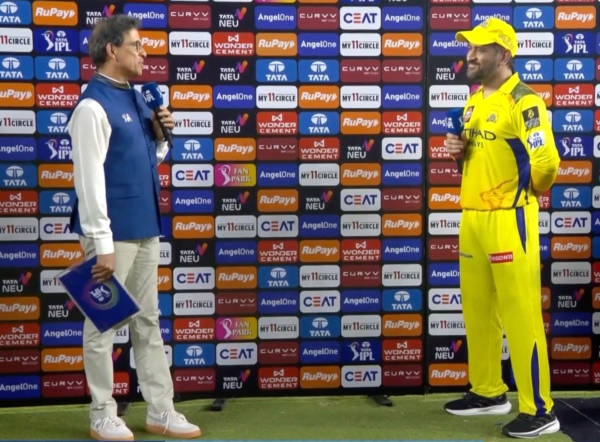 Harsha Bhogle (@bhogleharsha) on Twitter photo I don't know if there will be another occasion. I have enjoyed doing these. And nothing will match the emotion of 2023. <a href="/ChennaiIPL/">Chennai Super Kings</a> I don't know if there will be another occasion. I have enjoyed doing these. And nothing will match the emotion of 2023. <a href="/ChennaiIPL/">Chennai Super Kings</a>