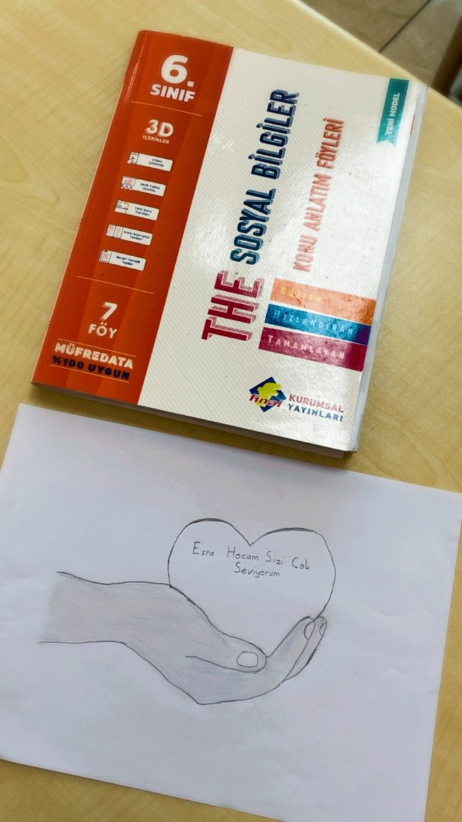 Öğretmenleri mutlu etmek çok kolay 🥹♥️