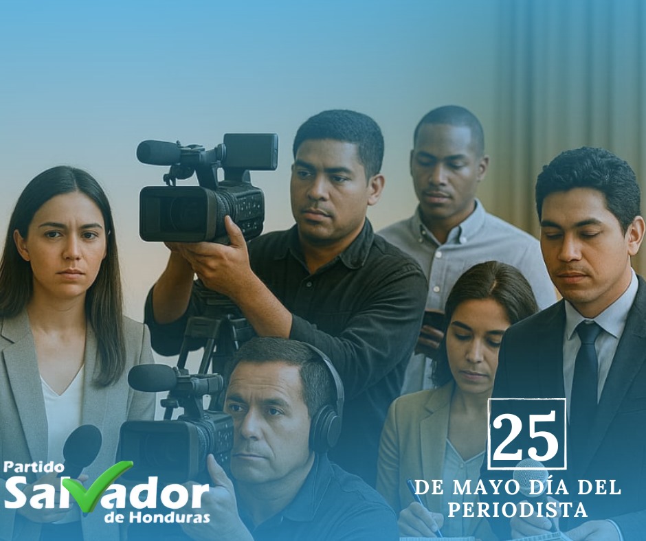🤳🎥📷✍️Este 25 de mayo le damos gracias a todos los periodistas que le dan voz a los que no la tienen. Hoy su labor transforma la realidad de muchos. ¡Feliz Día del Periodista!
<a href="/FatimaMenaHN/">Fátima Mena Baide</a> <a href="/drcumana/">Carlos Umaña . firmes y dignos</a>