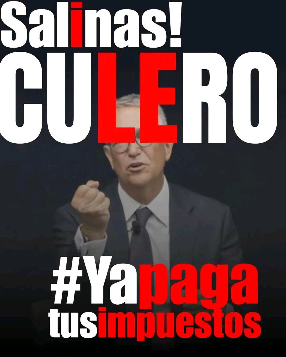 Han de perdonar las leperadas en domingo pero es que el ratero <a href="/RicardoBSalinas/">Don Ricardo Salinas Pliego</a> se sigue haciendo pendejø.