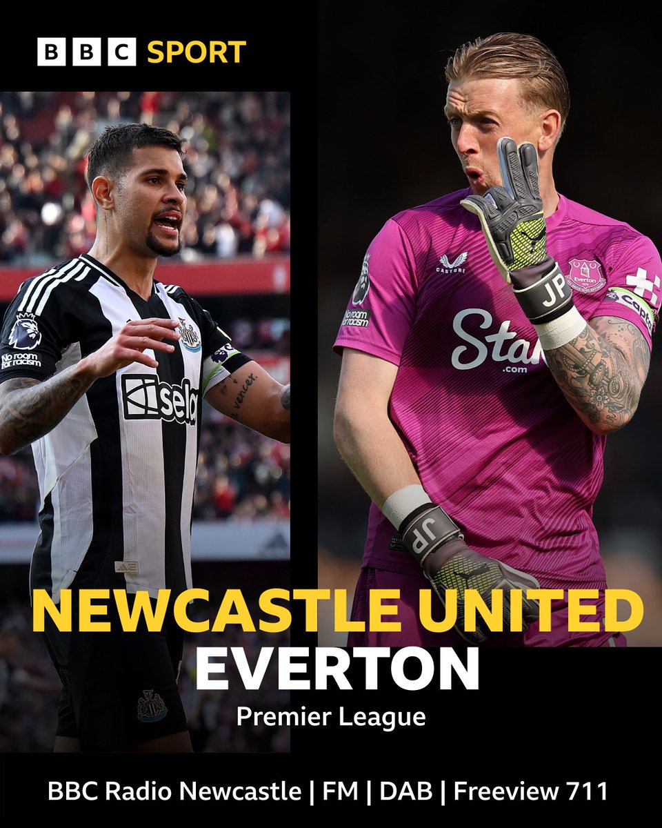 BBC Sport Tyne & Wear (@bbcnewcastle) on Twitter photo 🖤🤍 We're moments away from kick-off in a huge game for Newcastle at St James' Park
📻 Follow all the action with <a href="/raisbeck10/">Matthew Raisbeck</a> and John Anderson on FM, DAB and Freeview 711
#NUFC | bbc.in/4jBUYWt 🖤🤍 We're moments away from kick-off in a huge game for Newcastle at St James' Park
📻 Follow all the action with <a href="/raisbeck10/">Matthew Raisbeck</a> and John Anderson on FM, DAB and Freeview 711
#NUFC | bbc.in/4jBUYWt