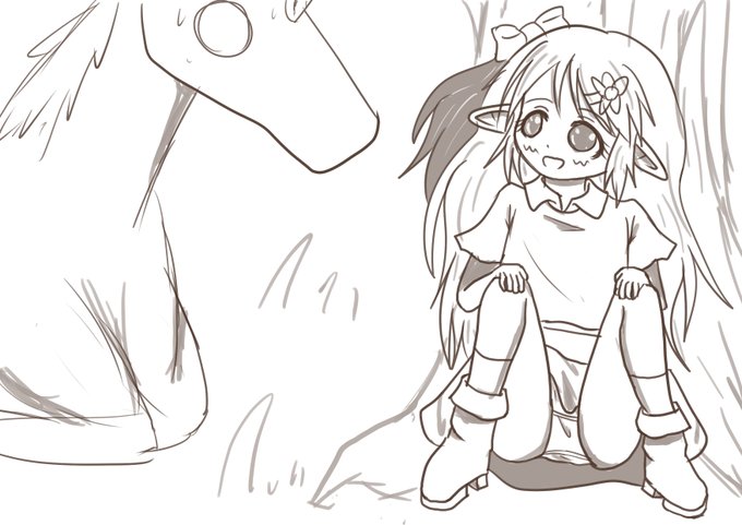 パンツを描きたかっただけらくがき 