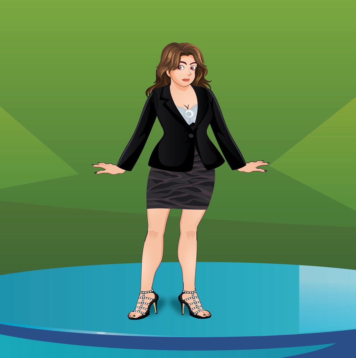 Meet Lisa Russo a conniving writer who’s always hungry for gossip.