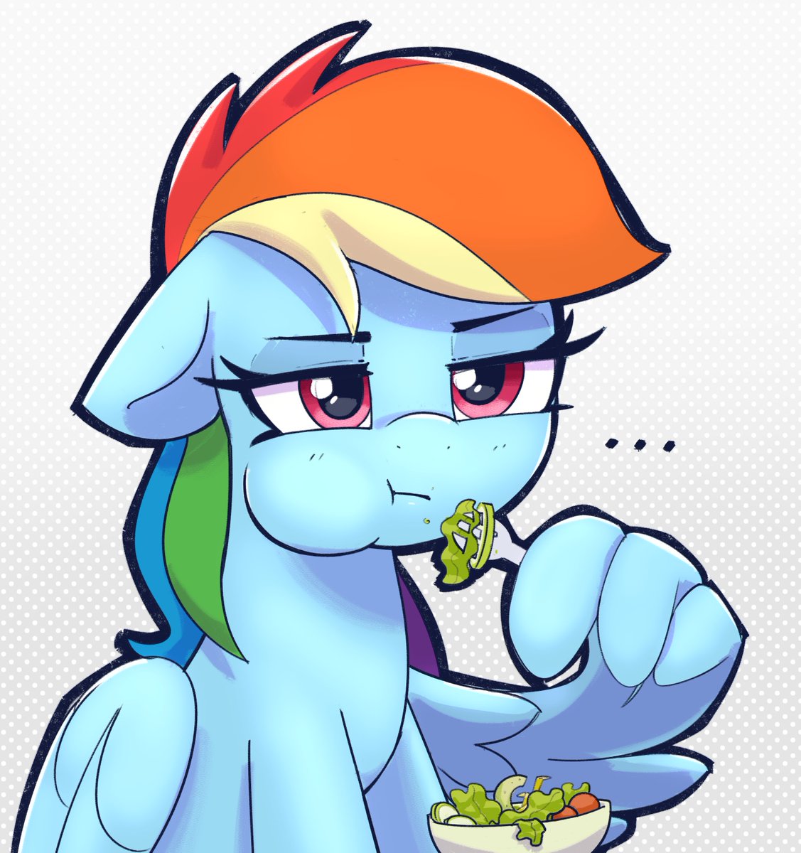 Dashie can't have her favourite pasta and potato sourdough everyday can she?