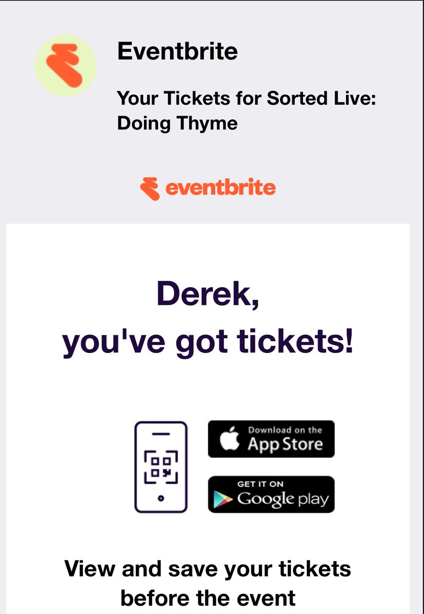 rickyknife19's tweet image. @sortedfood got my ticket as soon as the email came in! So pumped for this! #sorted #sortedlive #doingthyme