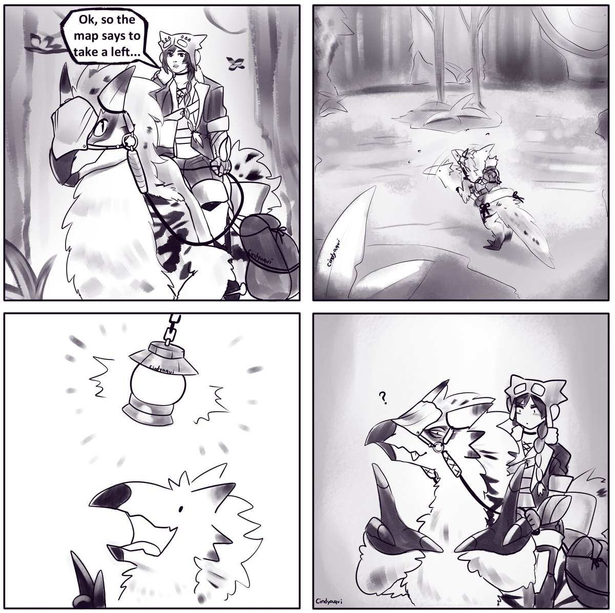 cindyaquiart's tweet photo. It's ok Dabberoni, I forget too sometimes.

#MonsterHunterWilds https://t.co/IEDmc3LeB5