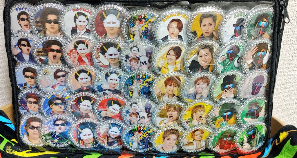 krmnalc's tweet image. #MSSP横アリフォトコン

初めて作った痛バになります！
コンツアーを横アリまで一緒に参戦しました！