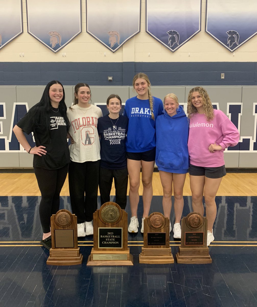 Congratulations to all of the 2025 graduates but especially these 6 remarkable young women! They left their mark on PVGBB far beyond the court! Thank you for always giving us your best! SO proud of each of you!💙🤍🎓

Welcome to the PVGBB Alumni Club!🏀#PVGBBFamily #SpartanNation