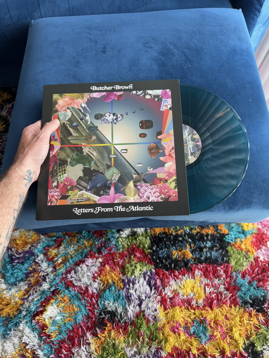 A recent album cover that I designed for <a href="/butcherBRWN/">BUTCHER BROWN</a> - this record is a classic and a must have for collectors 💿🤝