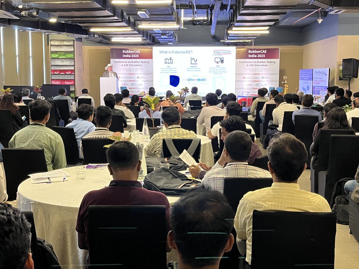 nlsanthosh's tweet photo. RubberCAE India 2025 https://t.co/SxhulcoorC