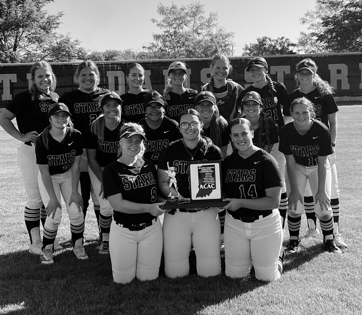 StarfireSoftbal's tweet photo. 2025 ACAC Champions 
Finished the regular season 21-5 and 5-1 in the ACAC. 
This is our 7th Conference Title 
‘99, ‘16, ‘17, ‘18, ‘19, ‘24, ‘25 https://t.co/97tPTSJf92