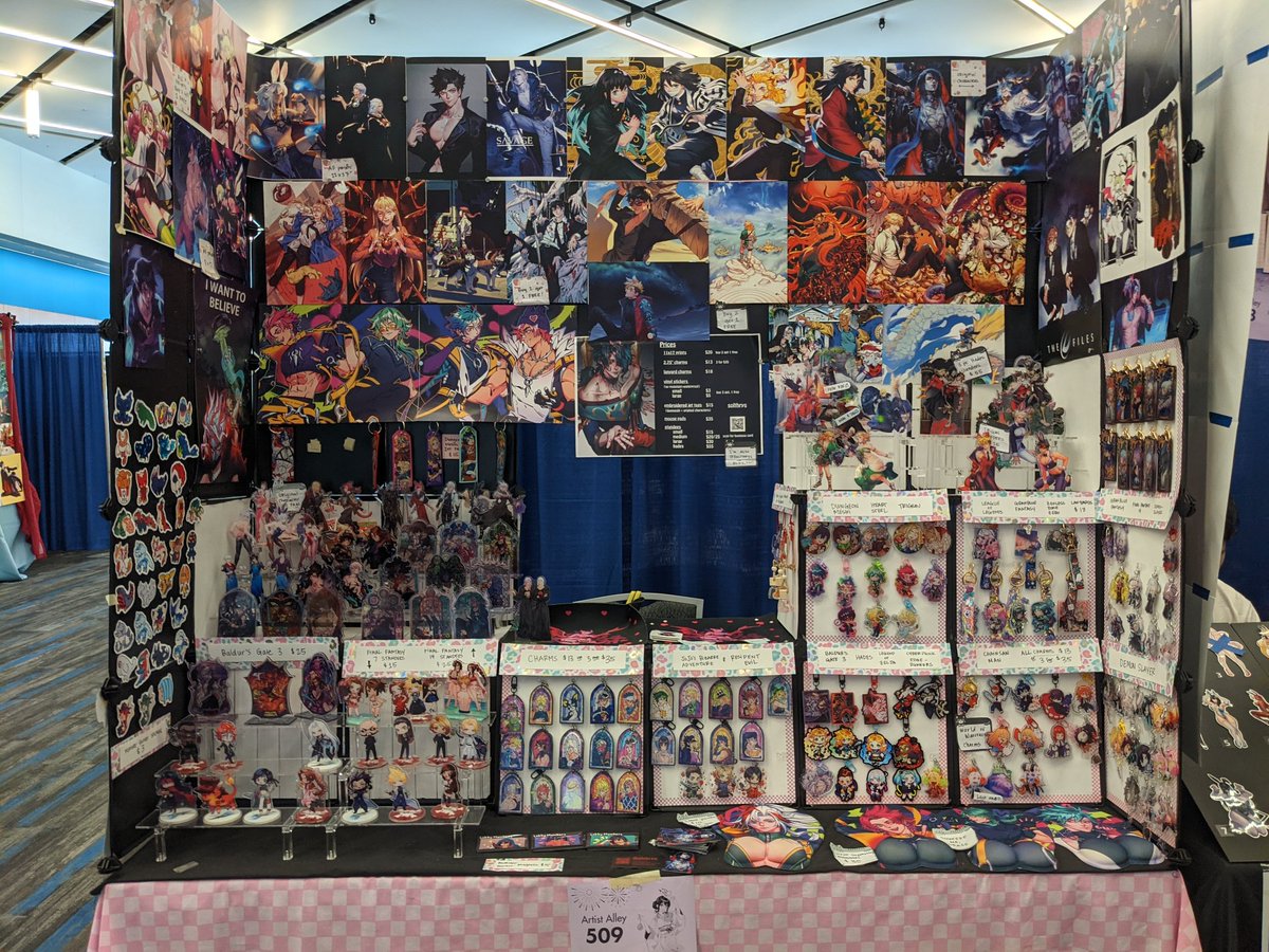 solthrys's tweet image. I forgot to take a pic sooner. I&apos;m at fanime this weekend with new stickers and air fresheners