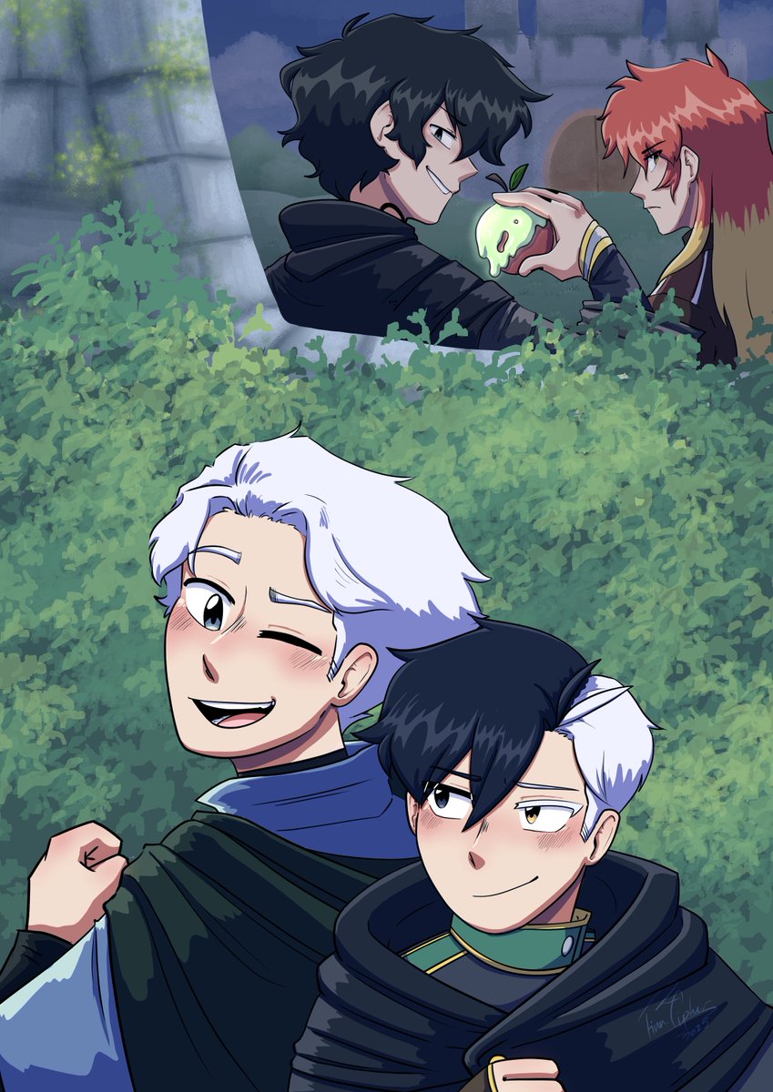 _FMJ__'s tweet image. UMSK 🍅🌸 - "If Jealousy is Poison, Love is the Anidote?"
Cover art for FullmetalDude1's UMSK Fanfic! I had a great time working with them during the @sakuraminibang event! Link to Fanfic below!
archiveofourown.org/works/65879860…
#umesaku #sakuraminibang25 #sakuraminibang