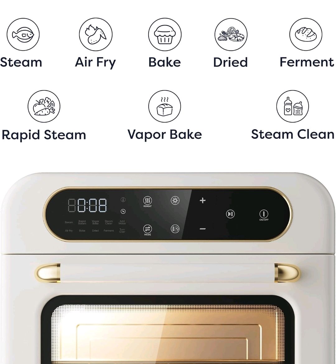 jordan_mais's tweet image. Elevate your kitchen game with the 8-in-1 Air Fryer Steam Oven! 🍴 Steam, bake, fry, and more with ease. Your meals have never tasted this good. Get yours now! amzn.to/4dxRDpJ #HealthyLiving #KitchenMagic #AirFry
