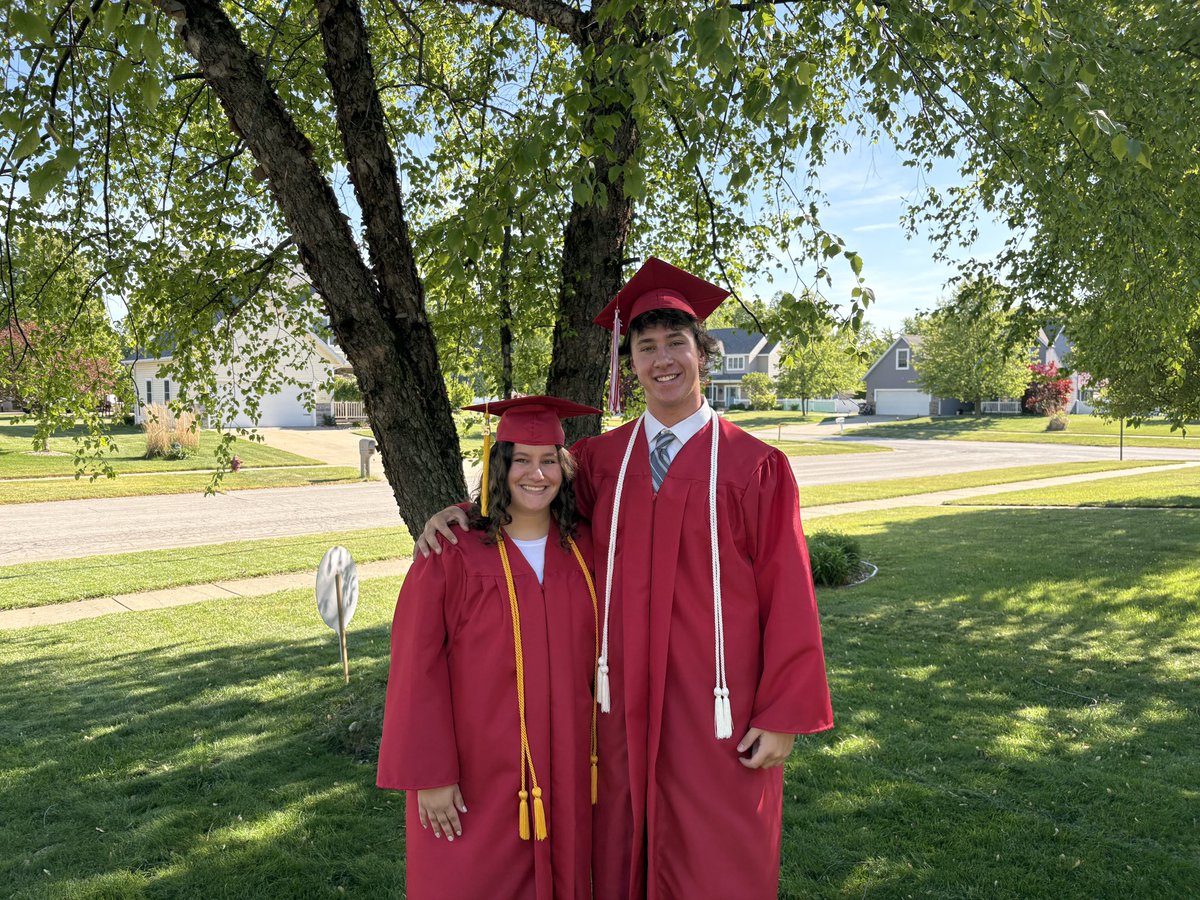 So proud of these two incredible humans. “Go forth and do well, but even more go forth and do good.” ❤️