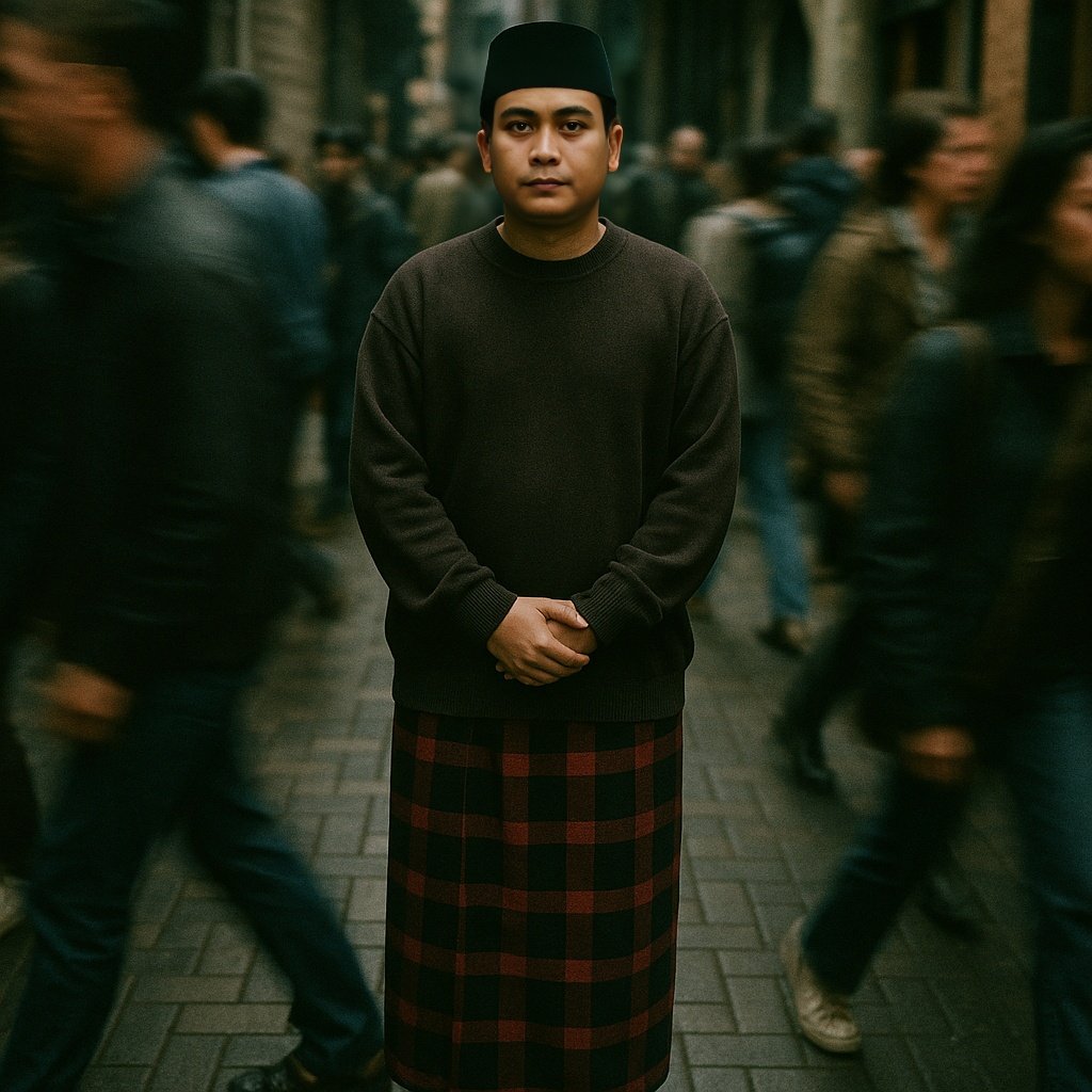 Menepi dari hiruk-pikuk duniawi..