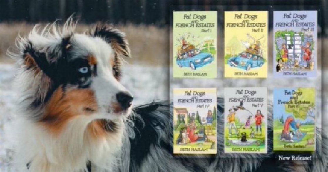 Joy York (@joyyorkauthor) on Twitter photo Discover the delightfully charming Fat Dogs in France Series by talented author Beth Haslam. These wacky adventures of her lovable and sometimes unpredictable dogs are wildly entertaining!
<a href="/fatdogsfrance/">Beth Haslam</a>
#animallovers #Adventures #Humor #BooksWorthReading Discover the delightfully charming Fat Dogs in France Series by talented author Beth Haslam. These wacky adventures of her lovable and sometimes unpredictable dogs are wildly entertaining!
<a href="/fatdogsfrance/">Beth Haslam</a>
#animallovers #Adventures #Humor #BooksWorthReading