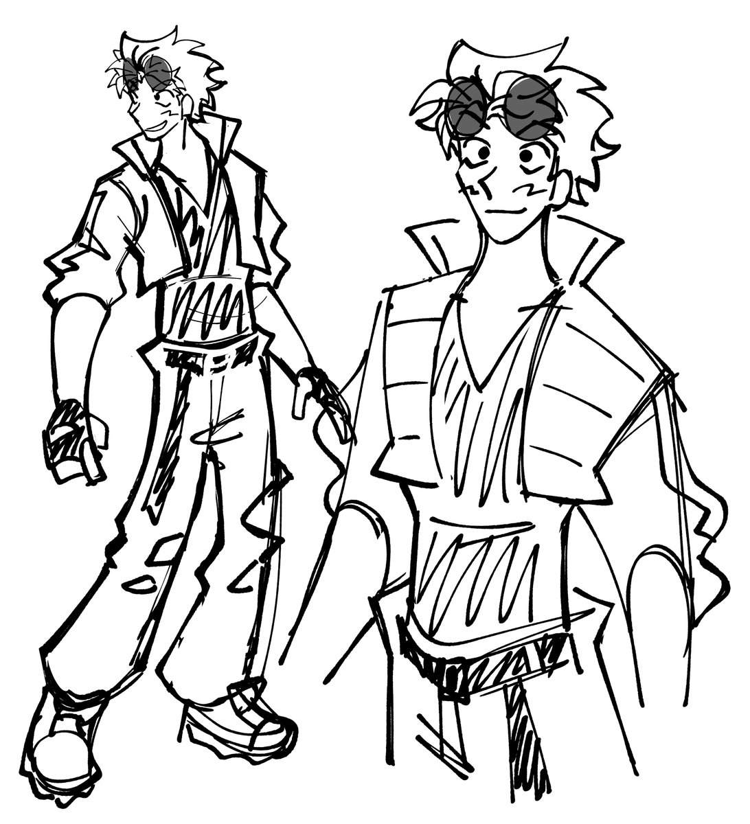 hankatun0921's tweet photo. getting back into drawing ......... nahun warm ups &amp; art style experimentation https://t.co/OPhJkjeL2p