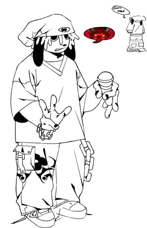 Deive_d0rps's tweet photo. old unfinished parappa 
#ParappatheRapper https://t.co/kHzSdTPV8n