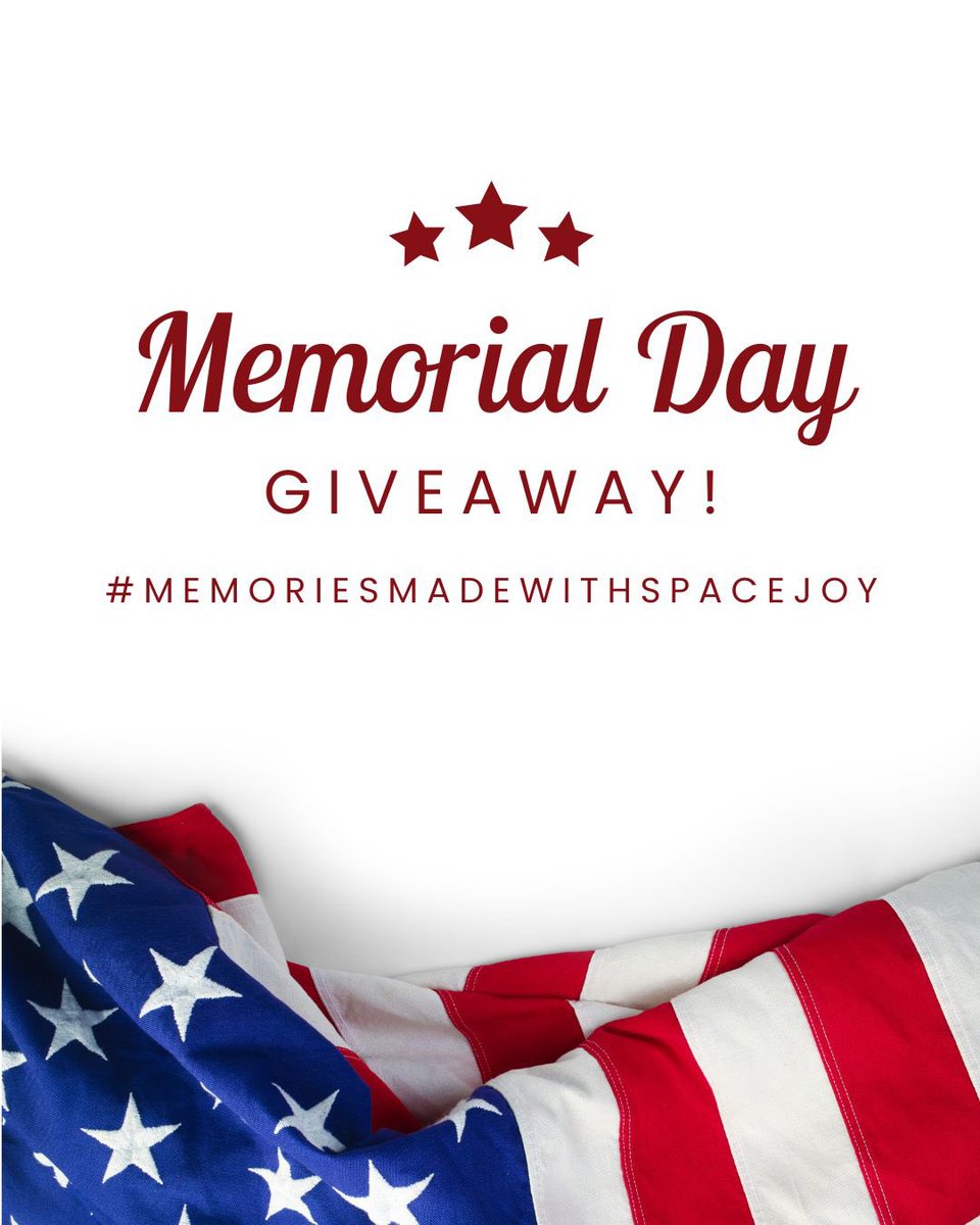 spacejoyapp's tweet photo. This Memorial Day, we’re celebrating the spaces where memories are made 💫

Want to win a Premium Design Package worth $299 + a $250 Furniture Store Gift Card? Visit https://t.co/hJLaG0XjZG  
Memorialday#giveaway#homedesign#decor#sale#spacejoy https://t.co/4VTZOd7bUl