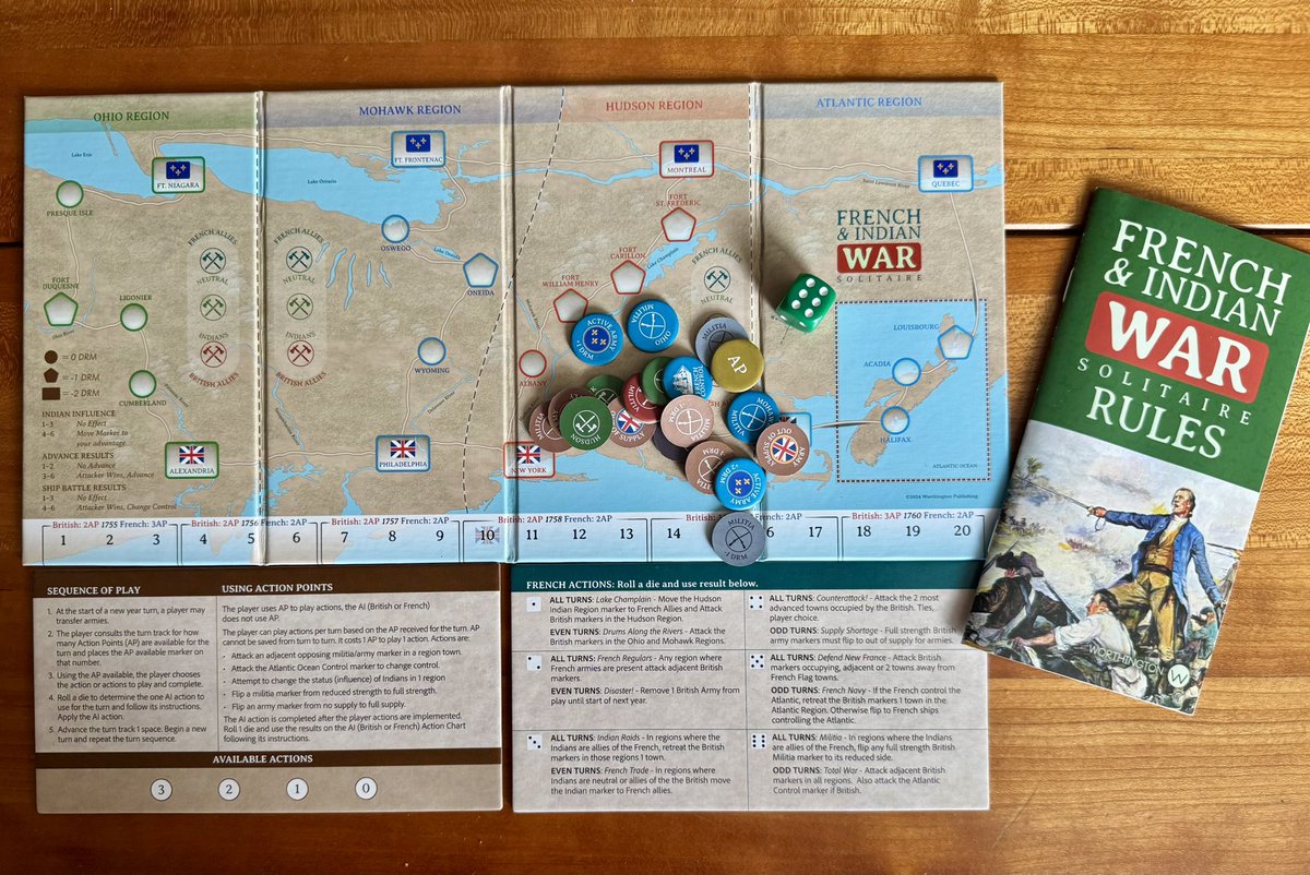 kimbervanry's tweet photo. Holiday weekend game arrival with French &amp; Indian War Solitaire from Worthington Games.

#boardgames
#boardgaming
#wargames
#wargaming
#solitairegames
#solitairegaming
#worthingtongames
#frenchandindianwar https://t.co/1BiKlgfZgk