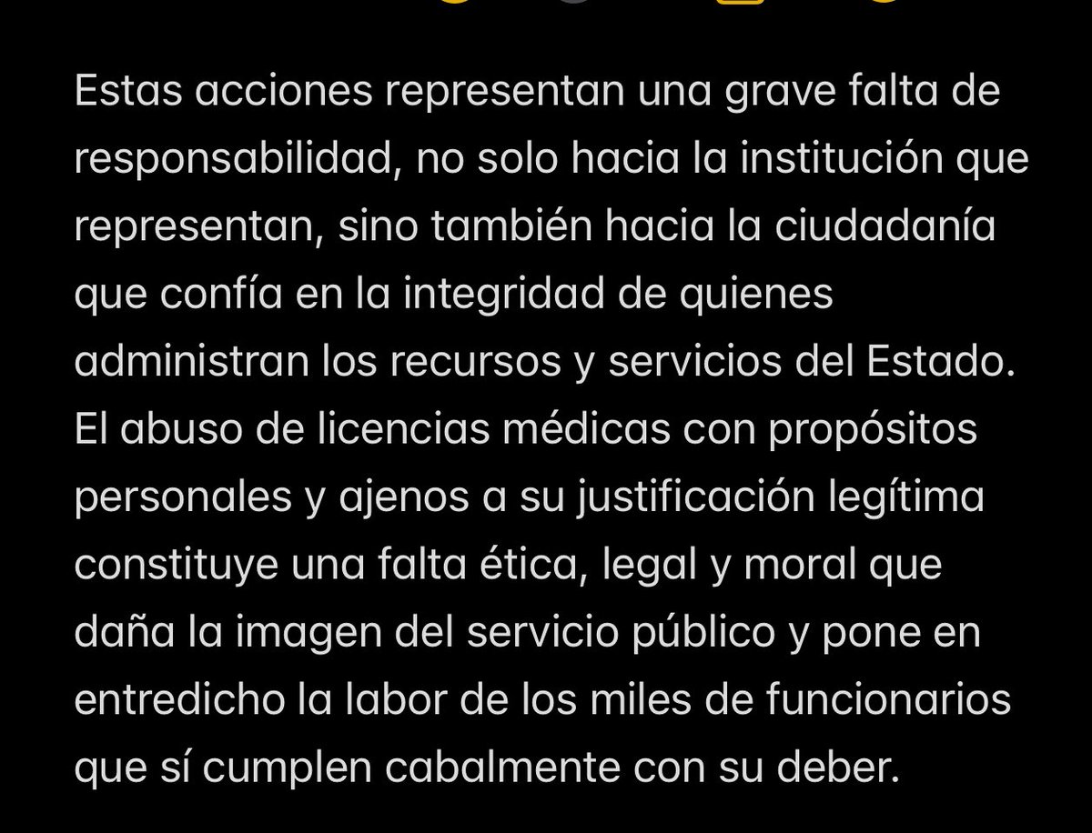 publimixel's tweet image. Por el grave actuar de empleados públicos respecto al mal uso de licencias médicas #LicenciMedicas